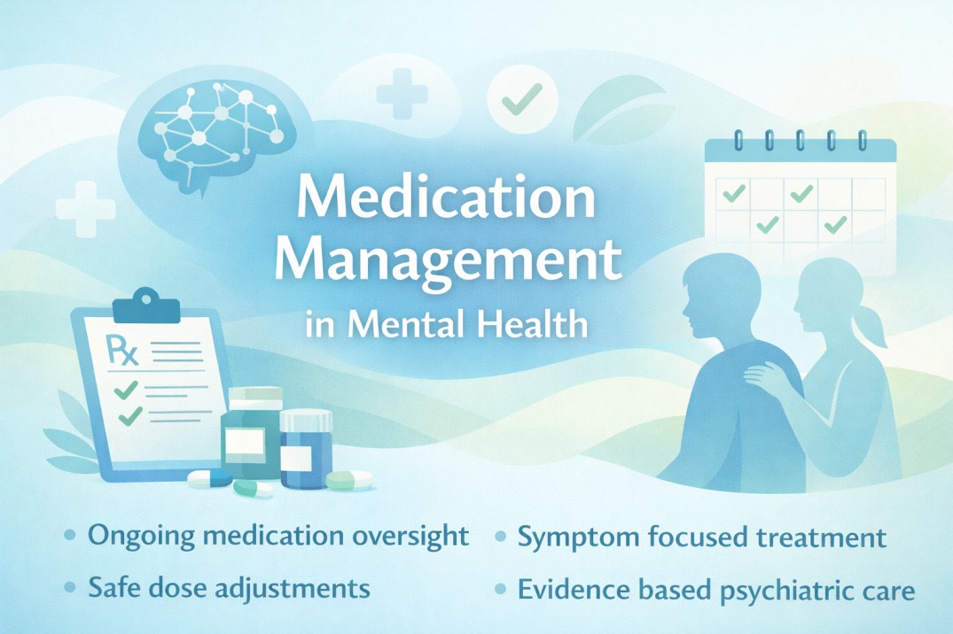 What is medication management in mental health ?